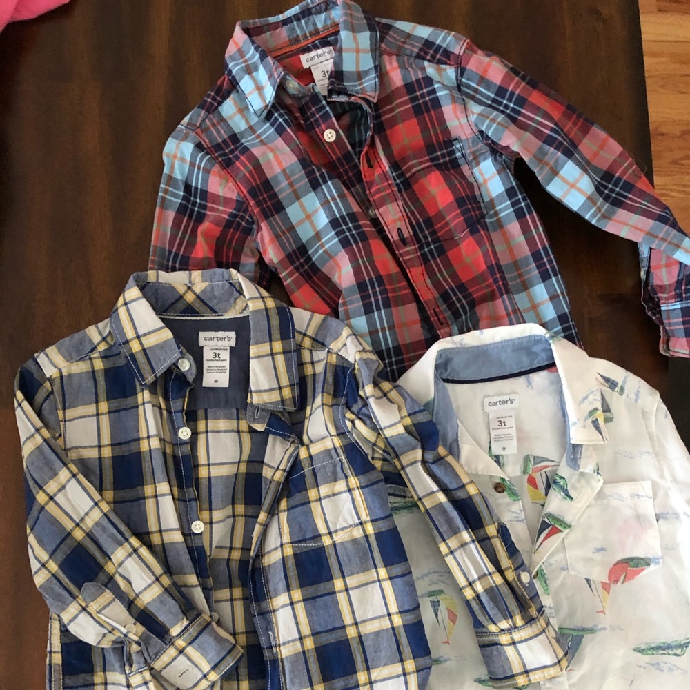 Boys button down 3t bundle